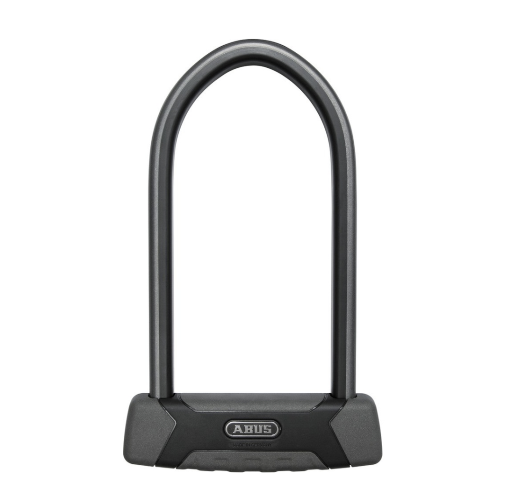 Example of a U-shaped padlock